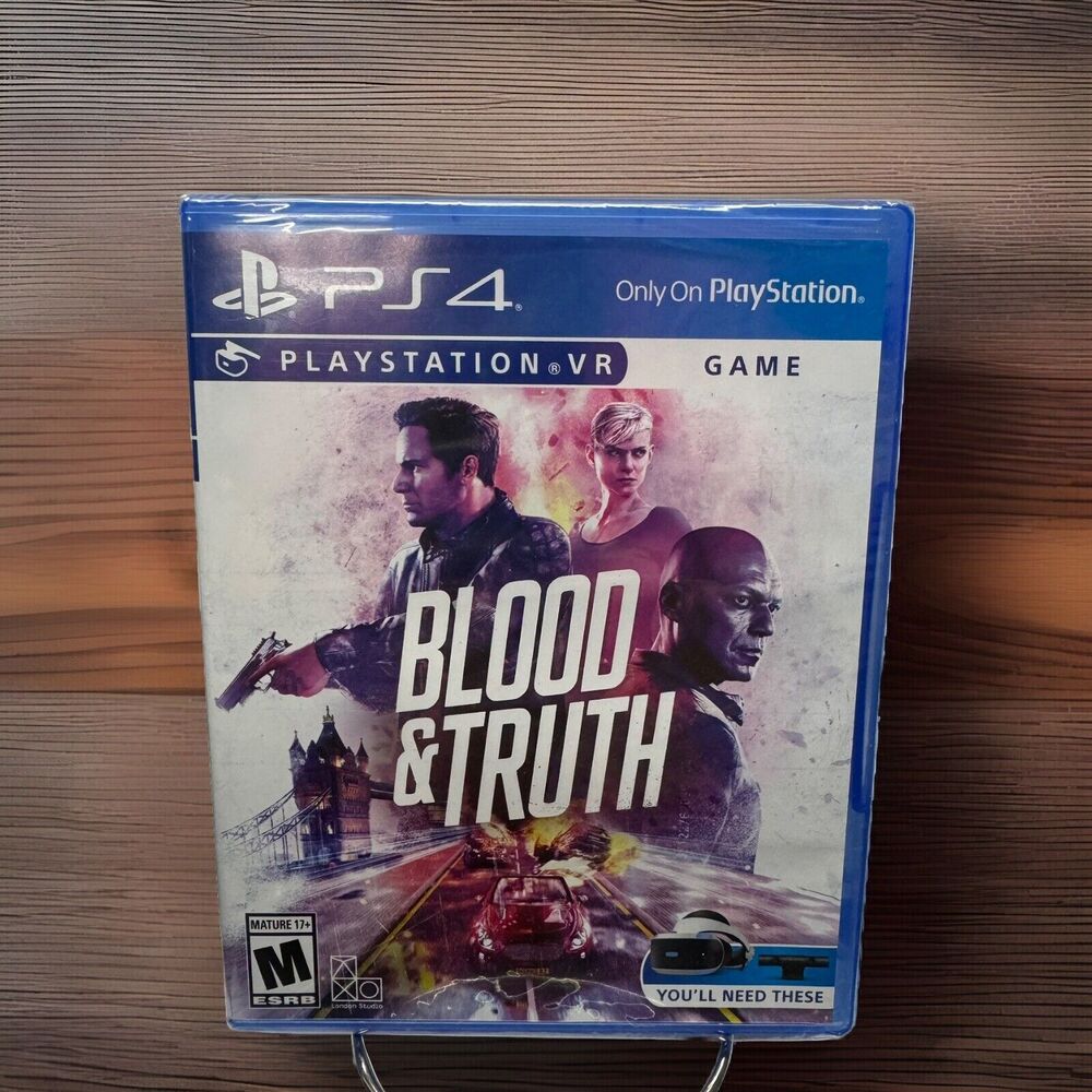 Blood & Truth PSVR: Explosive London Action VR Shooter for Sony PlayStation 4